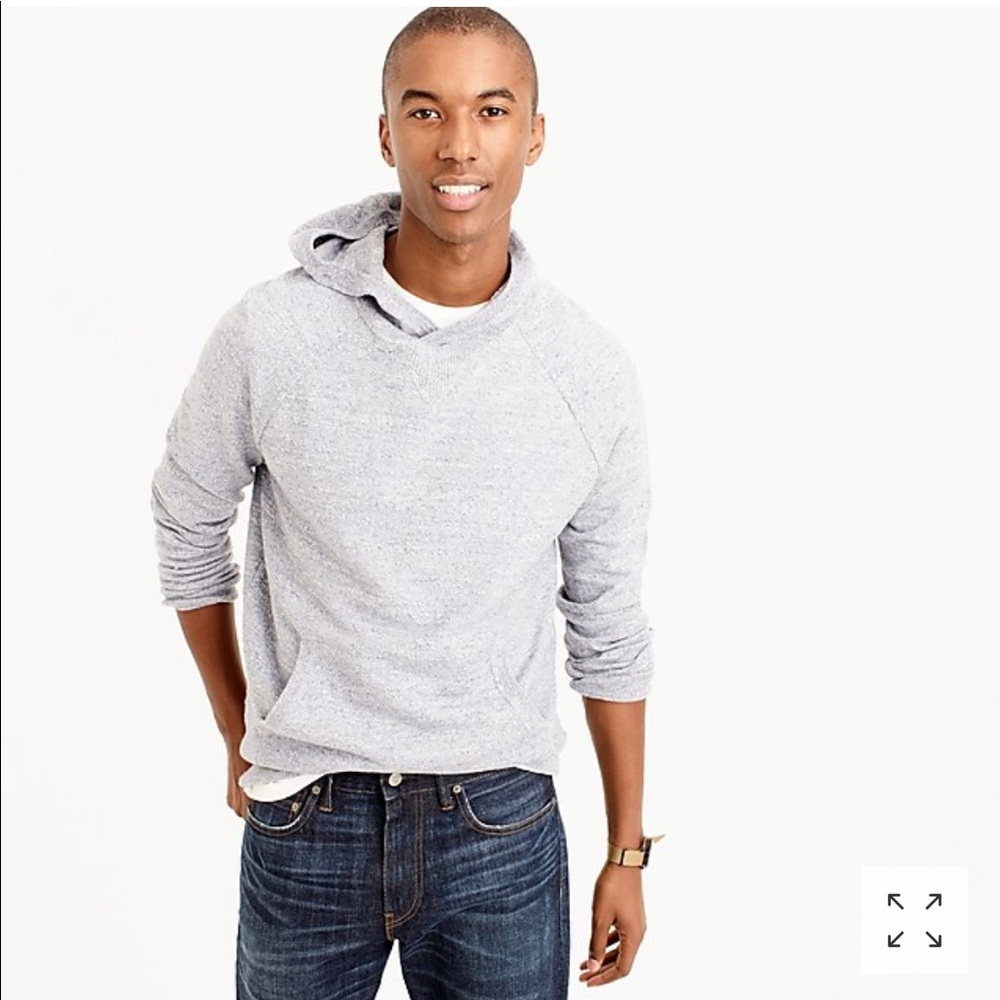 J. Crew Rugged Cotton Hoodie